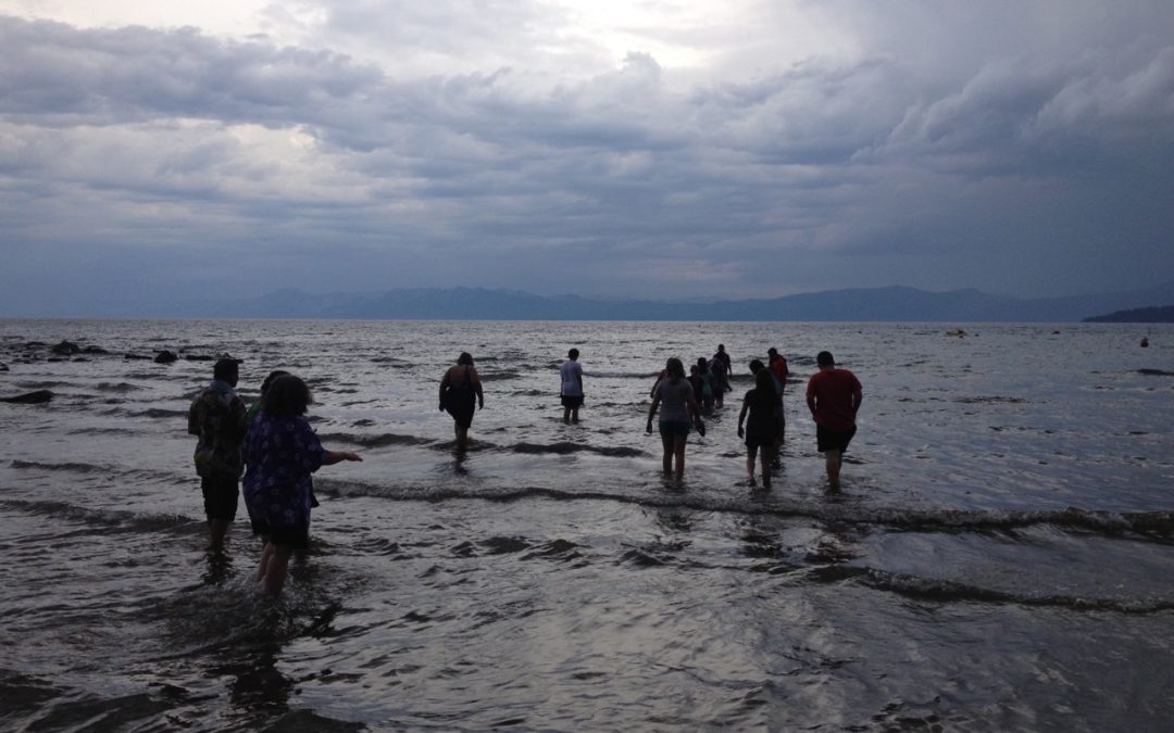 Taking Selfies…Together: Confirmation Camp at Lake Tahoe