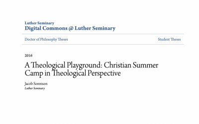 A Theological Playground