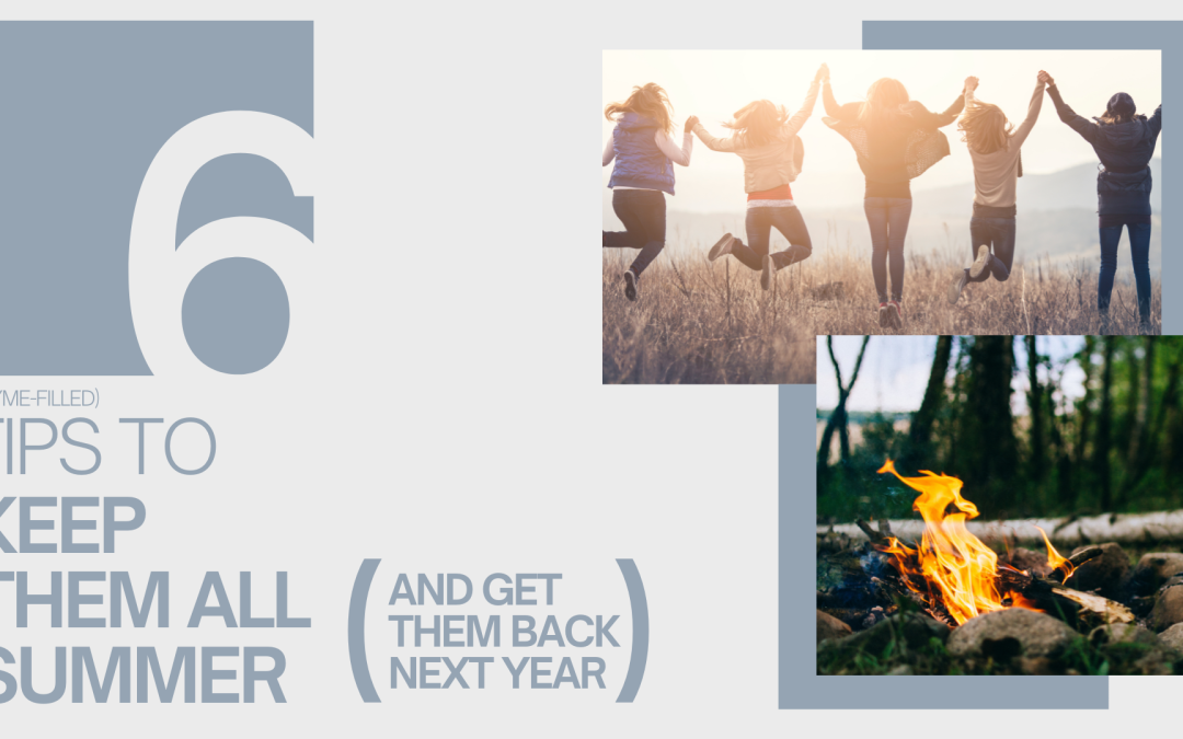 Staff Retention: 6 Rhyme-filled Tips to Keep Them All Summer & Get Them Back Next Year