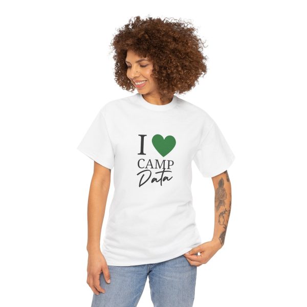 I Heart Camp Data Cotton Tshirt - Image 3