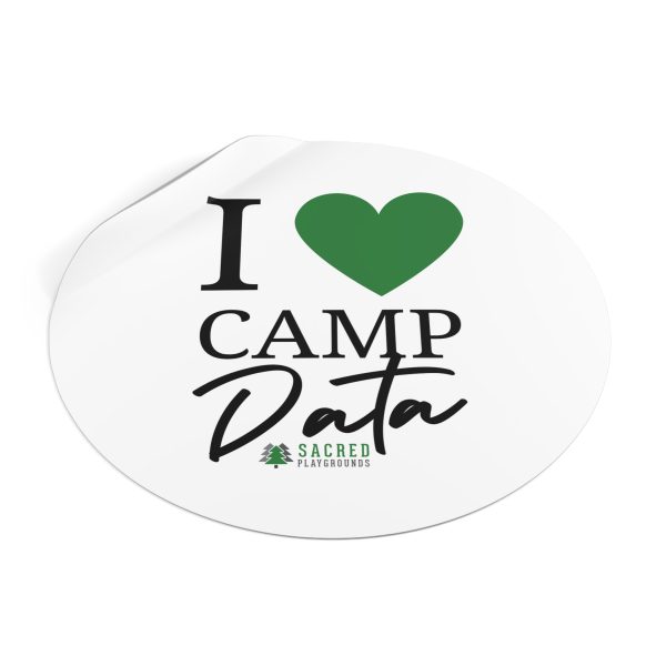 I Heart Camp Data Vinyl Stickers - Image 6