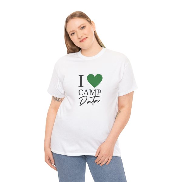 I Heart Camp Data Cotton Tshirt - Image 4