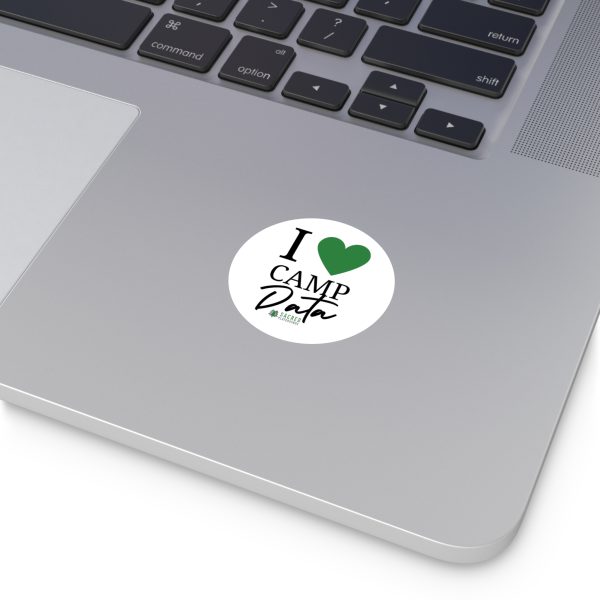 I Heart Camp Data Vinyl Stickers - Image 4