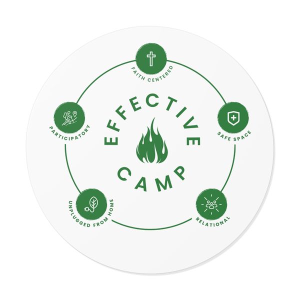 Effective Camp Vinyl Stickers
