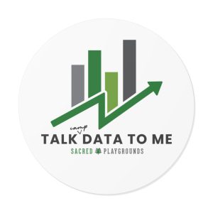 Talk Data to Me Vinyl Stickers